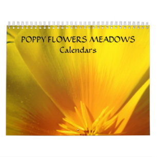 Klaprozen BLOEMEN WEILANDEN Kalender Cadeaus Feest