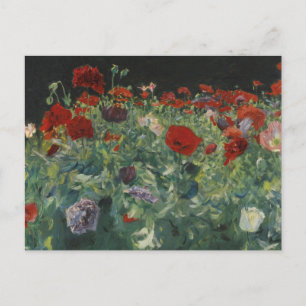 Klaprozen door John Singer Sargent Briefkaart