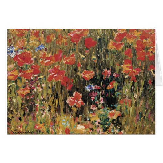 Klaprozen door Robert Vonnoh, Vintage Impressionis (Voorkant Horizontaal)