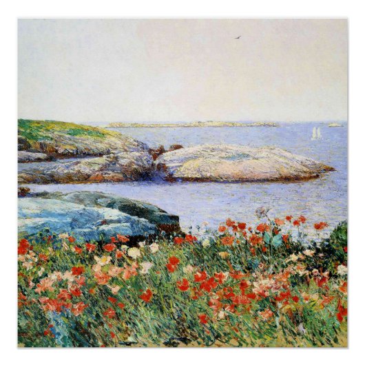 Klaprozen, Eilanden van Shoals, Perfect Poster (Voorkant)
