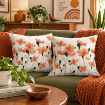Klaprozen en lichte wilde bloemen