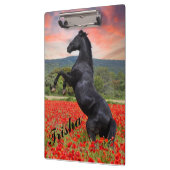 Klaprozen en Paard Klembord (Links)