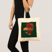 Klaprozen en vlinders  tote bag (Voorkant (product))