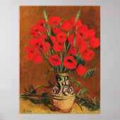 Klaprozen, fijne kunst van Stefan Luchian, Poster (Voorkant)