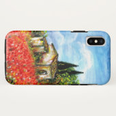 KLAPROZEN IN TUSCANIE / Landschap met Bloemvelden Case-Mate iPhone Case (Achterkant (horizontaal))