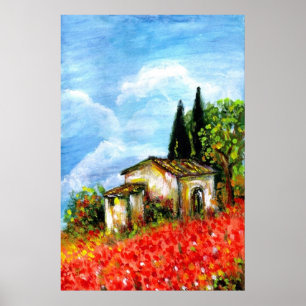 KLAPROZEN IN TUSCANIE POSTER