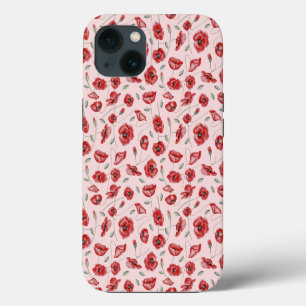 Klaprozen iPhone 13 Hoesje