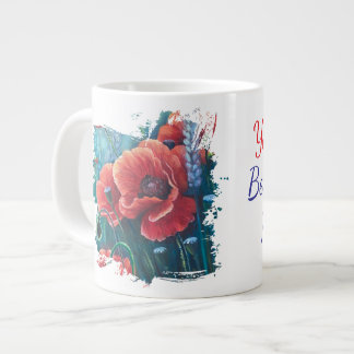 klaprozen je bent het beste deel van mijn leven grote koffiekop