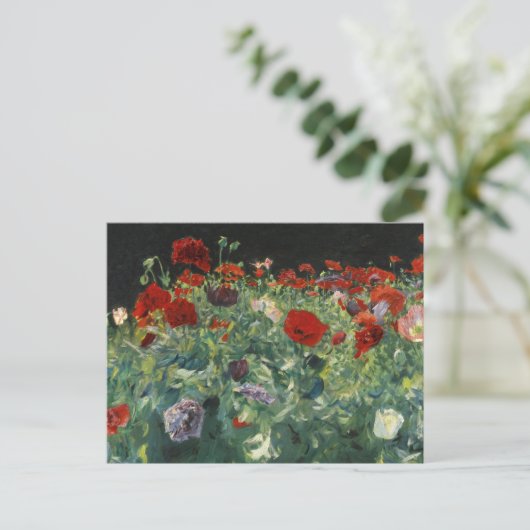 klaprozen | John Singer Sargent Briefkaart (Staand voorkant)