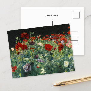 klaprozen   John Singer Sargent Briefkaart
