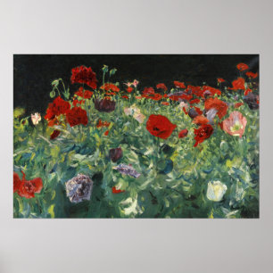 Klaprozen John Singer Sargent Poster