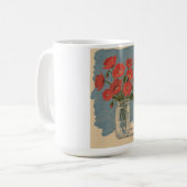 Klaprozen Koffiemok (Voorkant links)