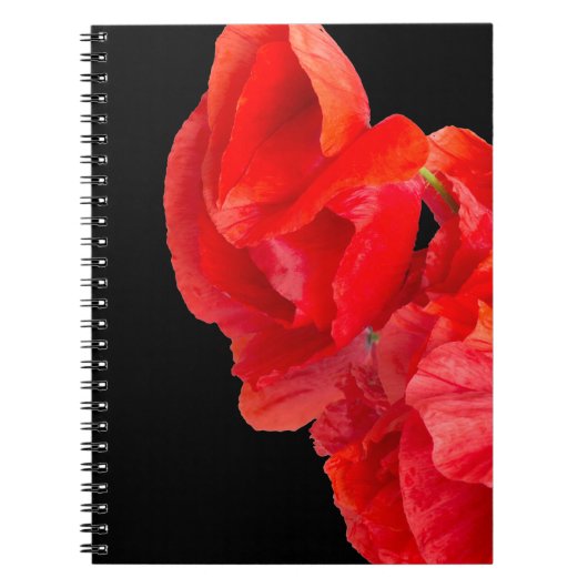 Klaprozen Notitieboek (Voorkant)
