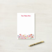 Klaprozen op Parade Post It Notities Post-it® Notes (Op bureau)