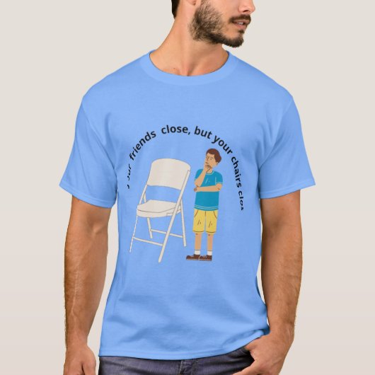 KLAPSTOEL 6 T-SHIRT (Voorkant)