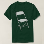 klapstoel t-shirt (Design voorkant)
