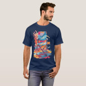 klapstoel t-shirt (Voorkant volledig)