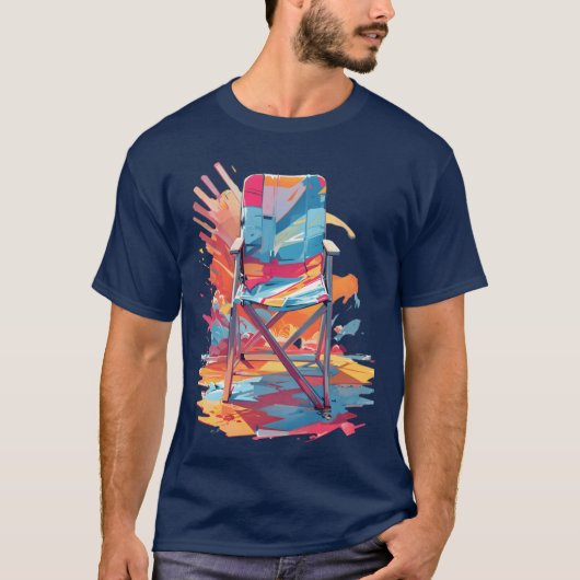 klapstoel t-shirt (Voorkant)