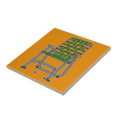 Klapstoel Tegeltje (Zijkant)