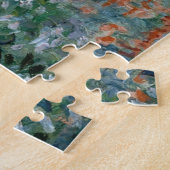 Klapveld bij Giverny van Claude Monet Legpuzzel (Zijkant)