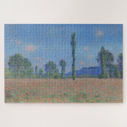 Klapveld van Claude Monet (1890) Legpuzzel (Horizontaal)