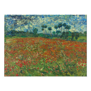 Klapveld van Vincent van Gogh Fijne Kunst Foto Afdruk