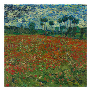Klapveld van Vincent van Gogh Fijne Kunst Perfect Poster