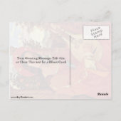 Klara Bianka von Quandt van Julius Schnorr Briefkaart (Achterkant)