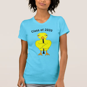 Klarinet Chick Afstuderen T-shirt