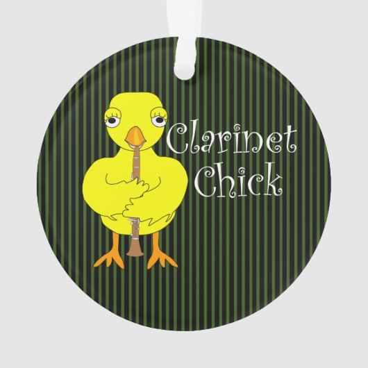 klarinet chick tekst ornament (achterkant)