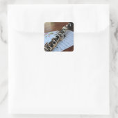 Klarinet, Concerto nr. 3, Vierkante Sticker (Tas)