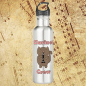 Klarinet Crew Brown Cat Funny Pink Waterfles