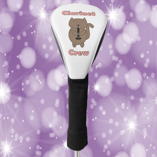 Klarinet Crew Cat Funny Golfheadcover