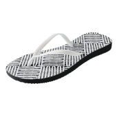 Klarinet Crosshatch Patroon Teenslippers (Schuin)