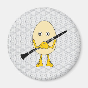 Klarinet Egghead Magneet
