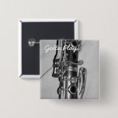 Klarinet Gotta Spelen Button (Voorkant /achterkant)