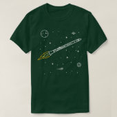 Klarinet instrument t-shirt (Design voorkant)