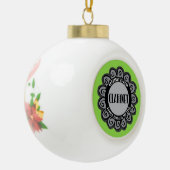 Klarinet is het beste keramische bal ornament (Links)