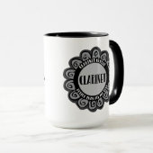 Klarinet is het beste mok (Voorkant rechts)