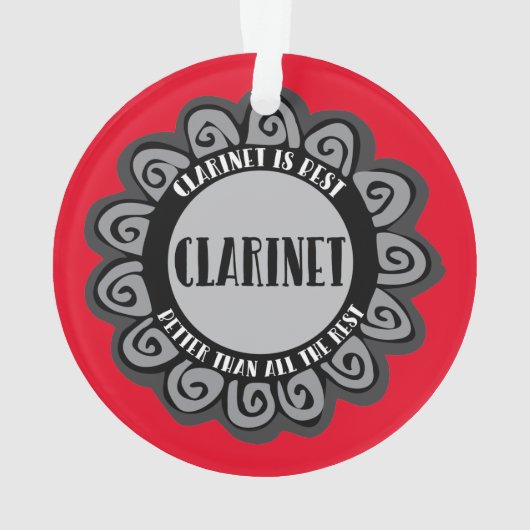 Klarinet is het beste ornament (achterkant)