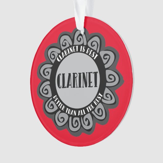 Klarinet is het beste ornament (voorkant)
