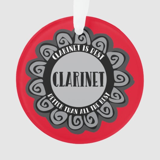 Klarinet is het beste ornament (voorkant)