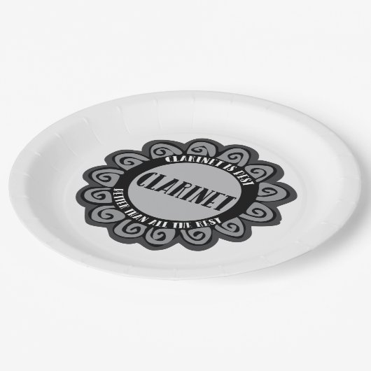 Klarinet is het beste papieren bordje (Gekanteld)