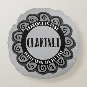 Klarinet is het beste rond kussen