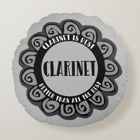 Klarinet is het beste rond kussen (Voorkant)