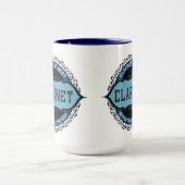 Klarinet Muzieknoten Cirkel Mok (Midden)