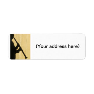 Klarinet Shadow adresetiketten Etiket
