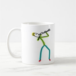 Klarinet Stickman Koffiemok