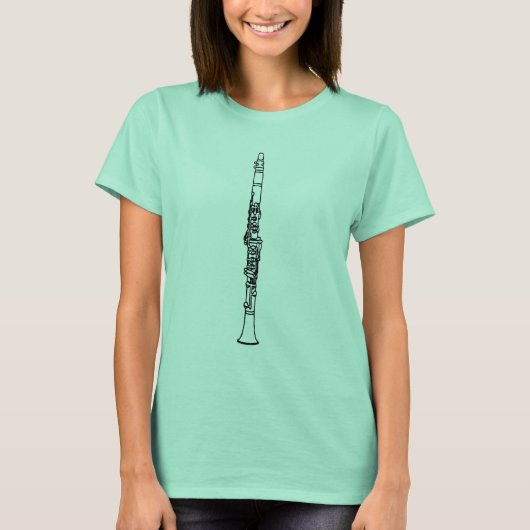 klarinet t-shirt (Voorkant)