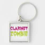 Klarinet Zombie Sleutelhanger (Voorkant)
